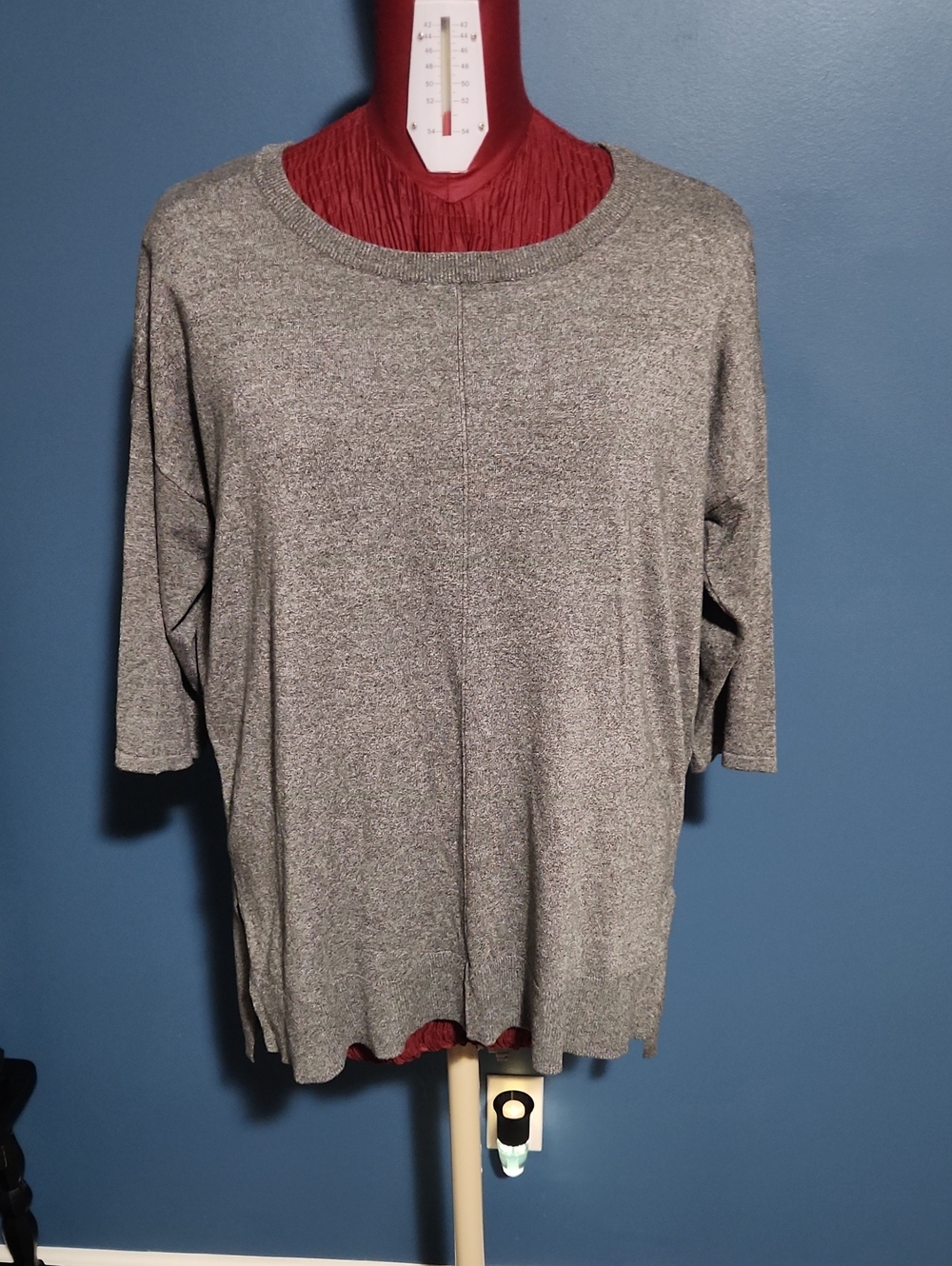 Cyrus Lightweight Grey Sweater SZ 1X